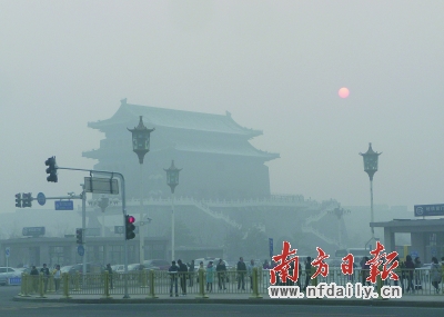 美帝的标准不符合中国实际！PM2.5第二次“爆表”