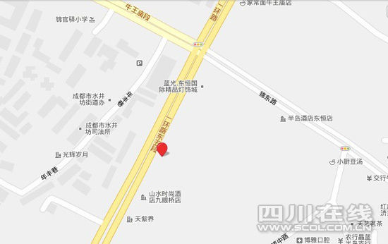 成都公交保修公司发生爆炸事发地点